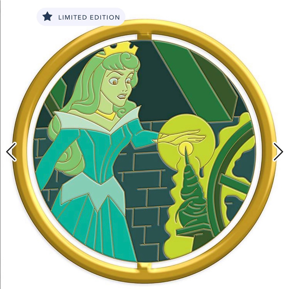 Disney Enchanted Emblems Spinner LE Pin